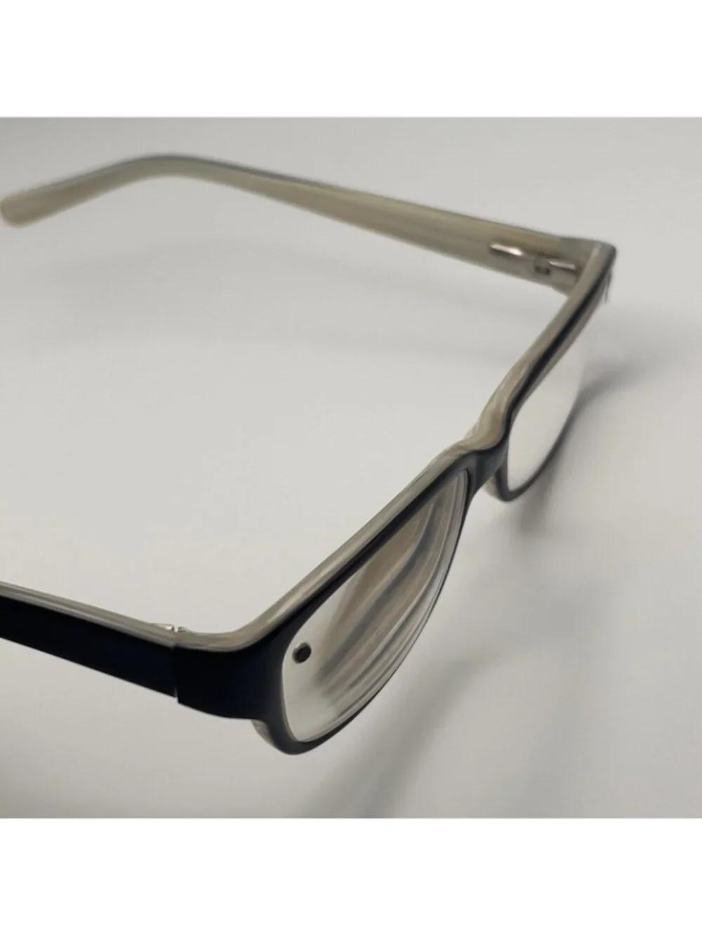 Banana Republic Buffy 0JPZ Eyeglass Frames Horn Black Tan Rectangle 53-15-130